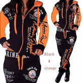 Piece Set Women'Two Piece Set Women's Jogging Hooded Tracksuits